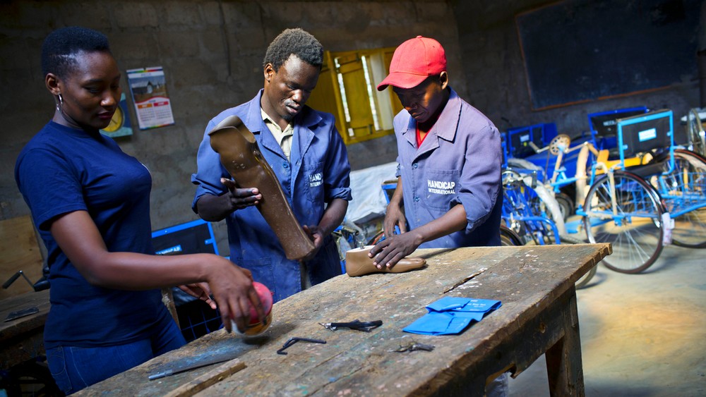 Au Kenya, les équipes de Handicap International ont fourni des soins de réadaptation à plus de 4 000 personnes en 2018.